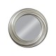 Lustro okrągłe w srebrnej ramie 68x68cm 