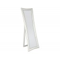 Eleganckie lustro białe przecierane 54x170cm 