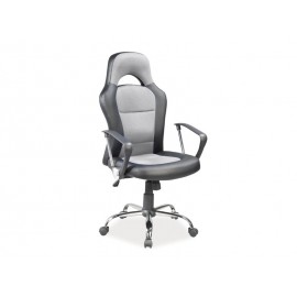 Fotel obrotowy Q-033 szary czarny