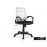 Fotel obrotowy Q-073 biały/czarny