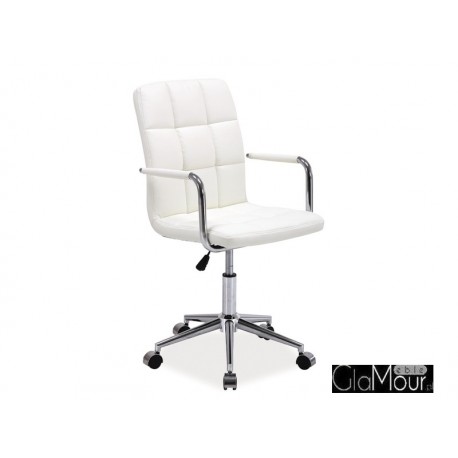 Fotel Obrotowy Q-022 biały