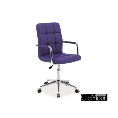 Fotel Obrotowy Q-022 fioletowy