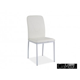 Krzesło H-623 kolor biały