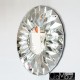 Hecate - okrągłe nowoczesne lustro dekoracyjne w ramie lustrzanej