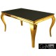 Elegancki stół złoto-czarny do salonu TH-306