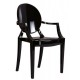 Krzesło inspirowane Ghost z poliwęglanu - Luis
