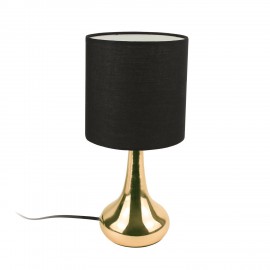Lampka stołowa Perle złota/ czarna