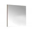 Minimalistyczne lustro drewniana krawędź 70 x 80 x 2 cm M-1