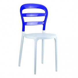 MISS BIBI krzesło z poliwęglanu różne kolory
