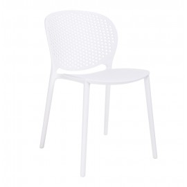 Krzesło VENTO białe polipropylen