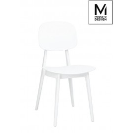 MODESTO krzesło ANDY białe - polipropylen