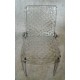 COMO nowoczesne krzesło z akrylu