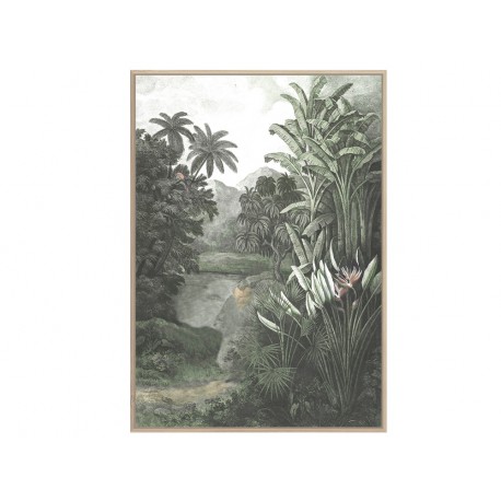 Obraz z tropikalnym pejzażem 82,6x122,6 cm V0496