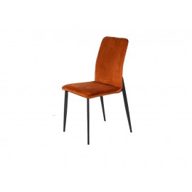 Nowoczesne welurowe krzesło 45x53x90 cm Y211
