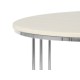 Nowoczesny marmurowy biały stolik Ø100x45 cm C034B