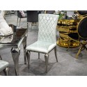 Welurowe wytworne krzesło 46x63x100 cm FT190-1
