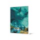 Abstrakcyjny morski obraz 104x144 cm TOIG22583
