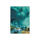 Abstrakcyjny morski obraz 104x144 cm TOIG22583