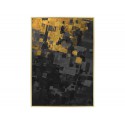 Obraz złoto-czarna abstrakcja 82x122 cm H0292