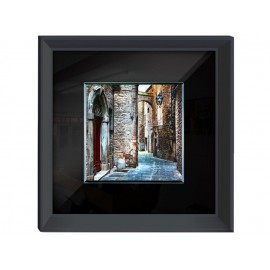 Obraz nastrojowa włoska uliczka 80x80 cm S41890