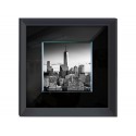 Obraz czarno biała panorama Manhattan 80x80 cm S41707