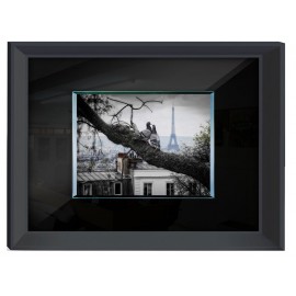 Obraz czarno białe zdjęcie Paryż 80x60 cm S41205