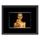 Obraz złota postać kobiety 80x60 cm S72997