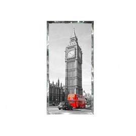 Czarno biały obraz Big Ben 63x125 cm S40705