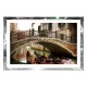 Obraz Wenecji w lustrzanej oprawie 80x60 cm S42210