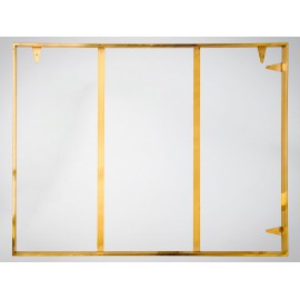 Złota oprawa obrazu wykonana z polerowanej stali nierdzewnej 151x226 TH15