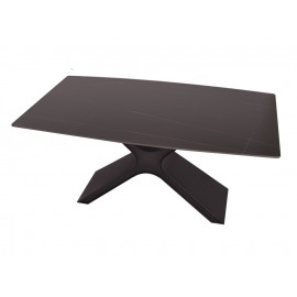 Czarny nowoczesny rozkładany stół 160-230x90x75 CT2323MG/PC